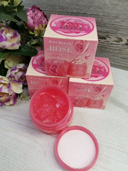 Mascarilla Hidratante de Rosas - Kiss Beauty