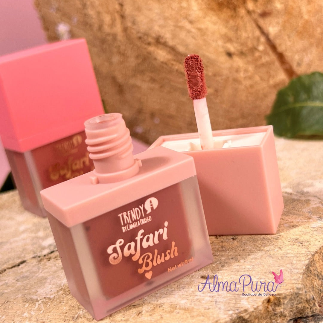 Dúo Rubor Líquido Safari Blush - Trendy