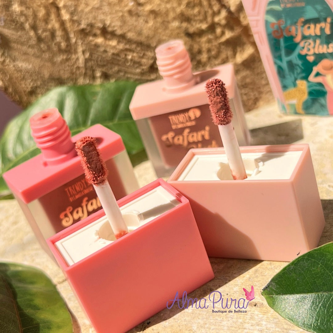 Dúo Rubor Líquido Safari Blush - Trendy