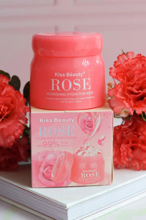 Mascarilla Hidratante de Rosas - Kiss Beauty