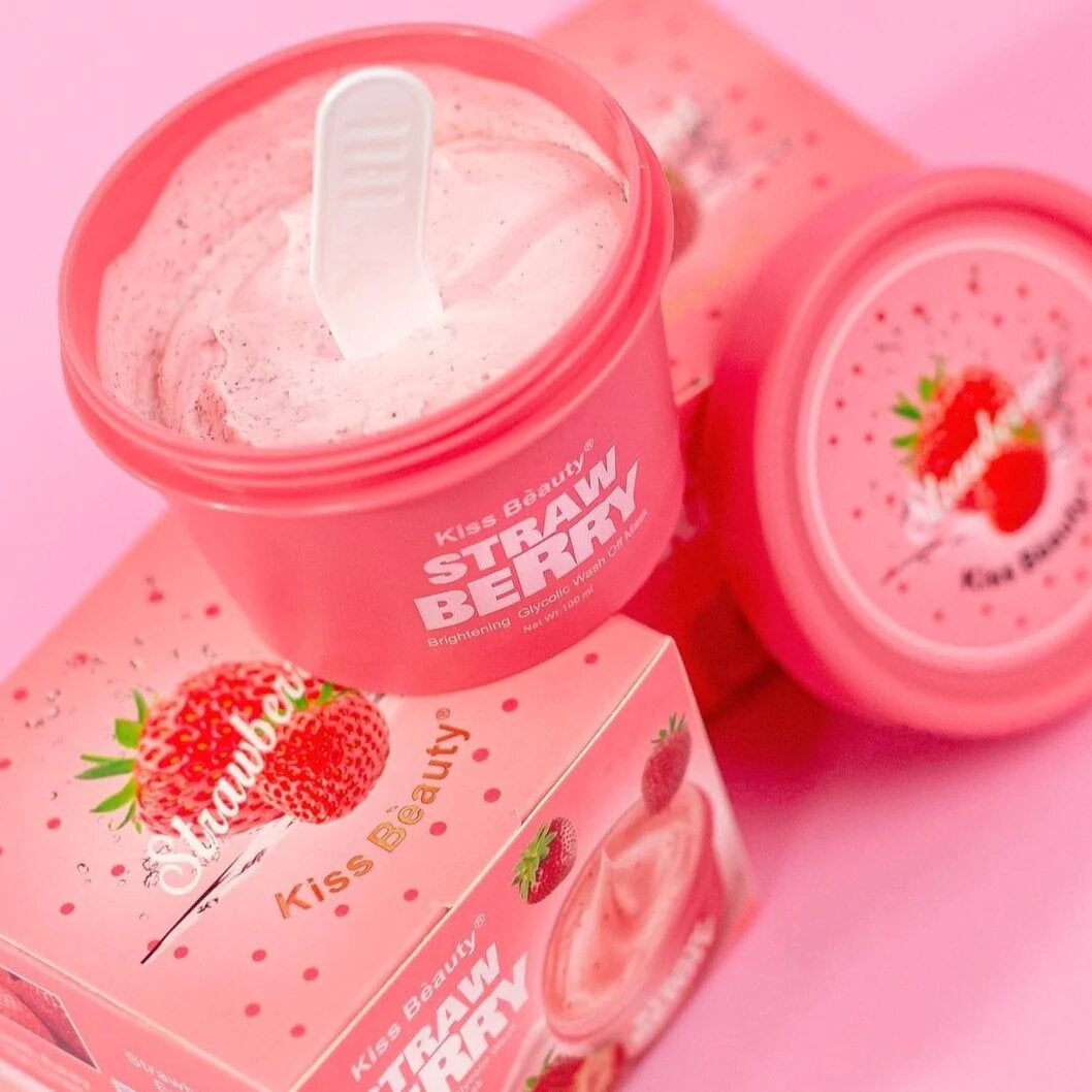 Mascarilla Helado Strawberry - Kiss Beauty